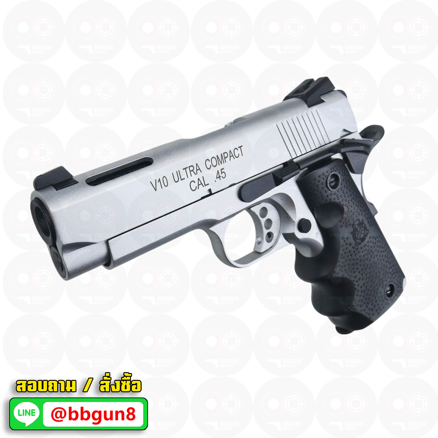 บีบีกันอัดแก๊ส Springfield V10 Ultra Compact 1911 - Double Bell 793Y BB GUN