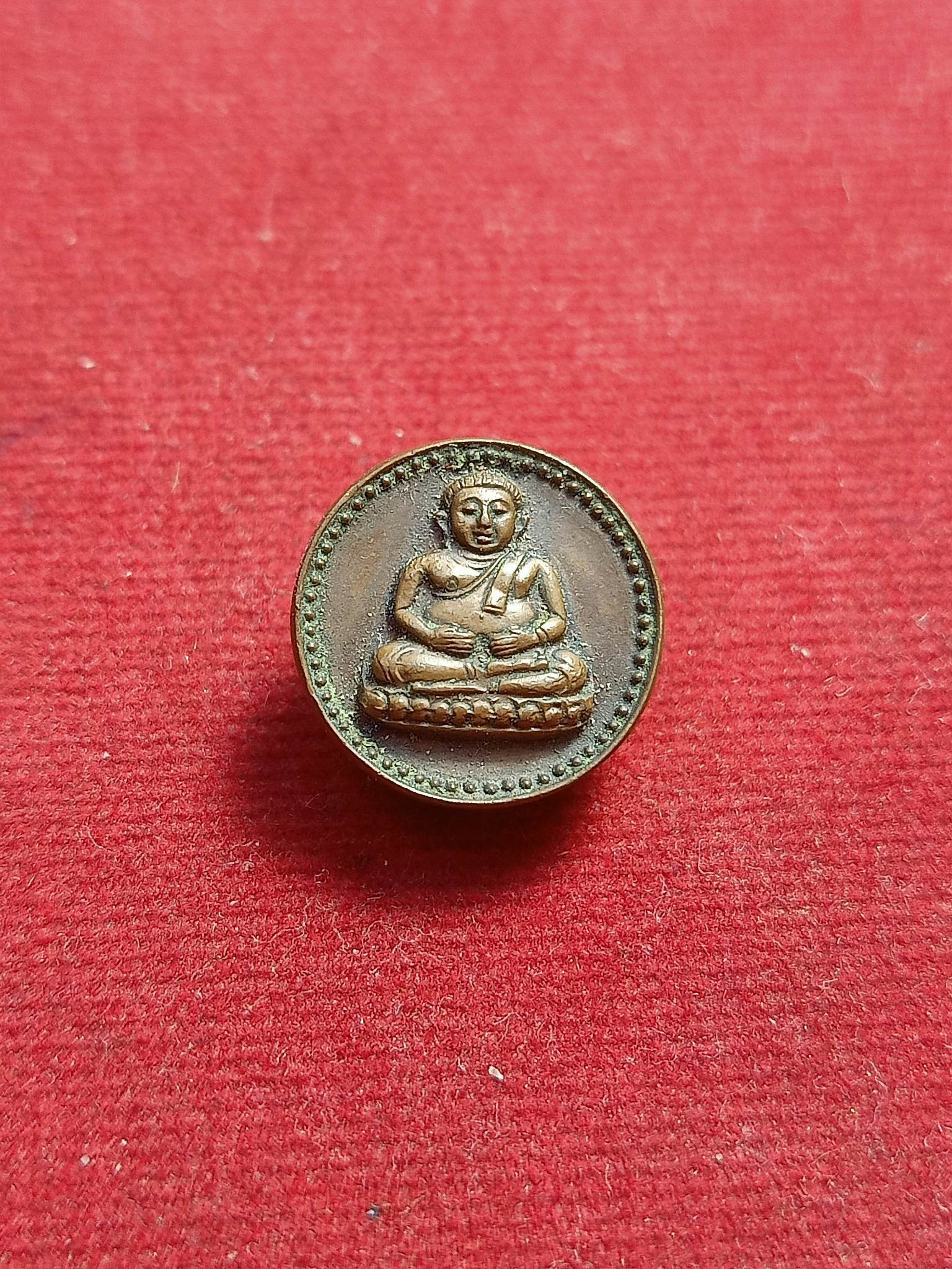 เหรียญพระสังกัจจายน์ หลวงพ่อเเพ 2518ออกวัดวิหารขาว สิงห์บุรี (SKU-00849)