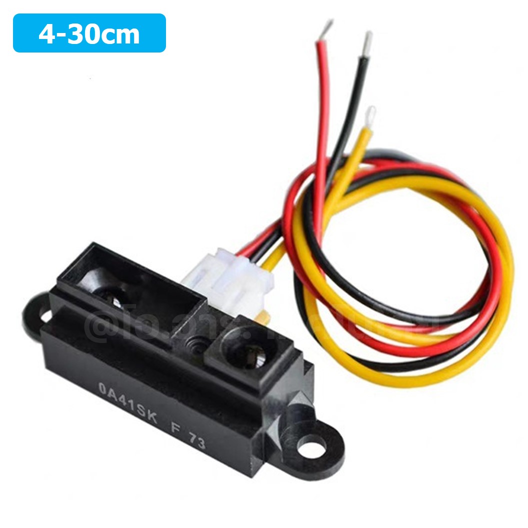 AB066 เซนเซอร์วัดระยะทาง GP2Y0A41SK0F 4-30cm IR Distance Sensor + Cable โมดูลวัดระยะทาง Infrared Sensor