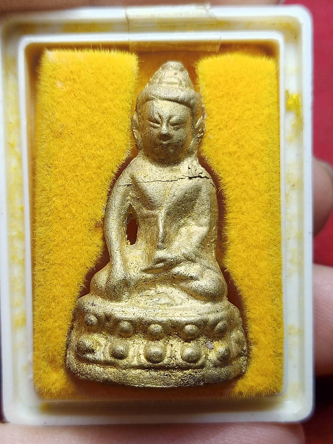 พระกริ่ง 9 ยอด (ยอดที่ 4) พระกริ่งเชียงตุง วัดสุทัศน์ กทม. ปี 2538 พร้อมกล่อง (SKU-08850)