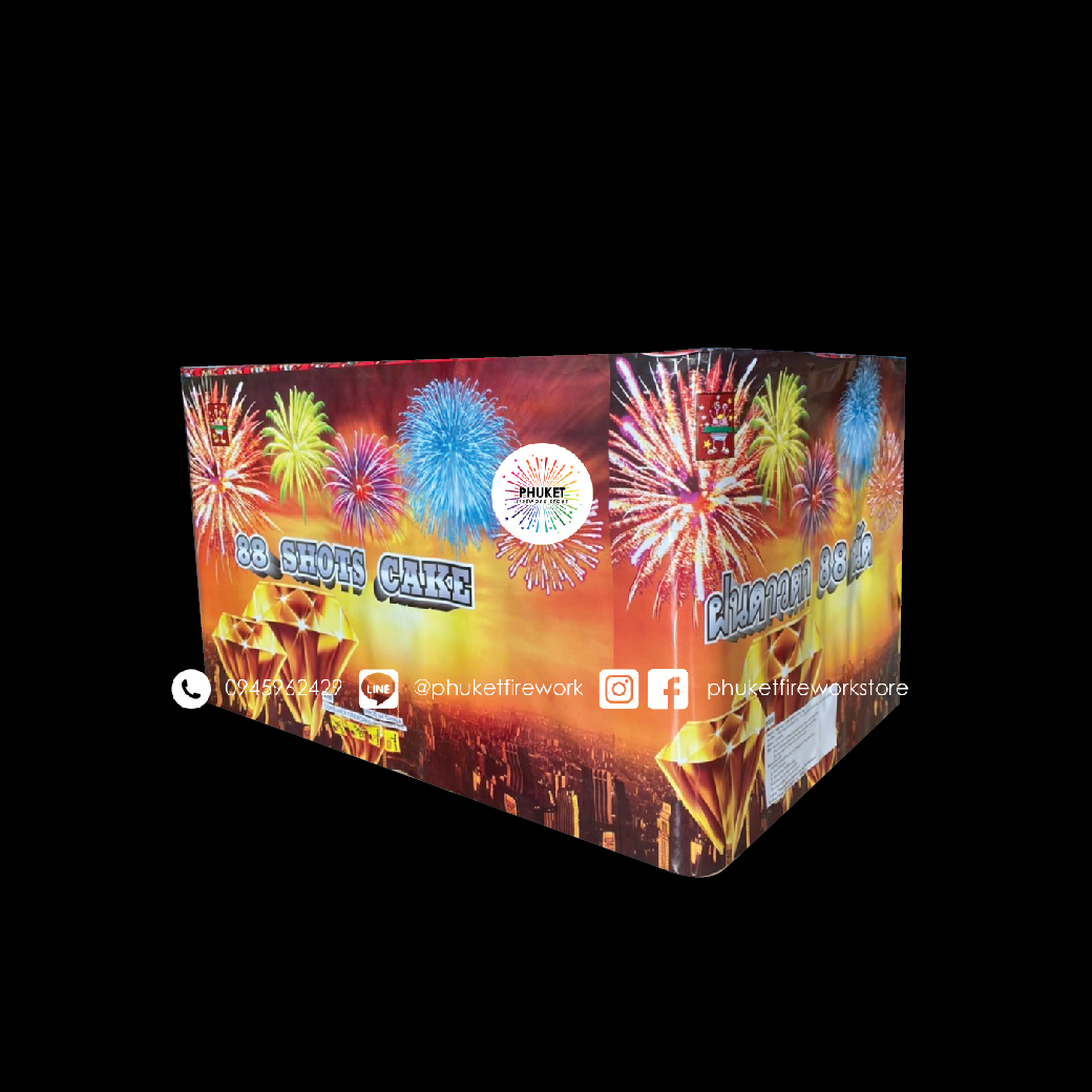 1 inch 88 Shots Cake Firework