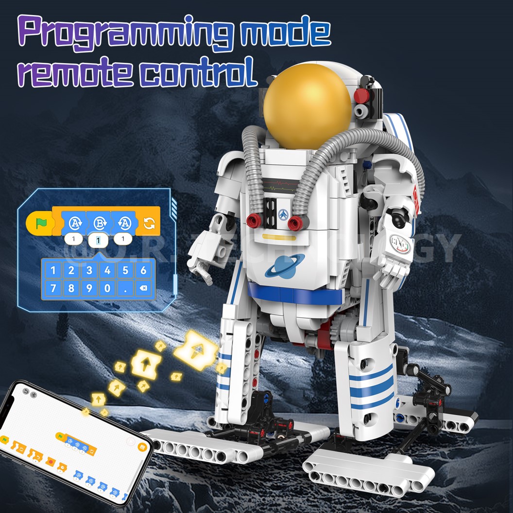 KEEYEE ตัวต่อเสริมทักษะ MULTI FUNCTION ROBOT ของเล่นเสริมทักษะ ตัวต่อ Building Block STEAM Education Programmable Robot