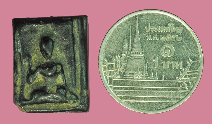 *38207 นางกวัก ลงรักเก่า สันนิฐานเป็นพระแถวนครปฐม 3