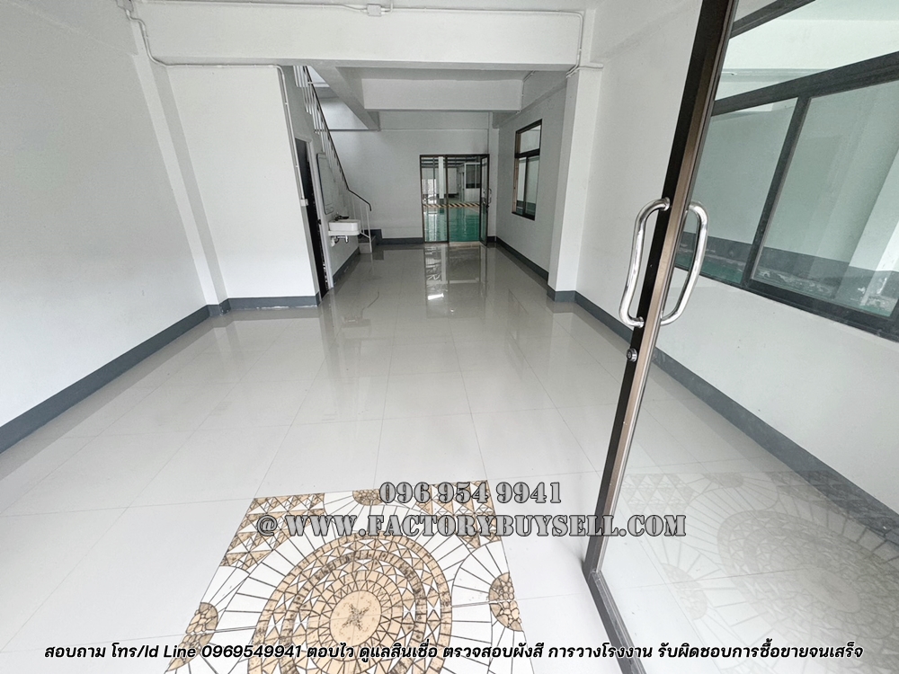 销售工厂,仓库,办公室,埃卡查路(Ekachai Road),Soi Cherd Mahachai Bang Nam Fresh,Samut Sakhon,新装修的建筑物准备工作了