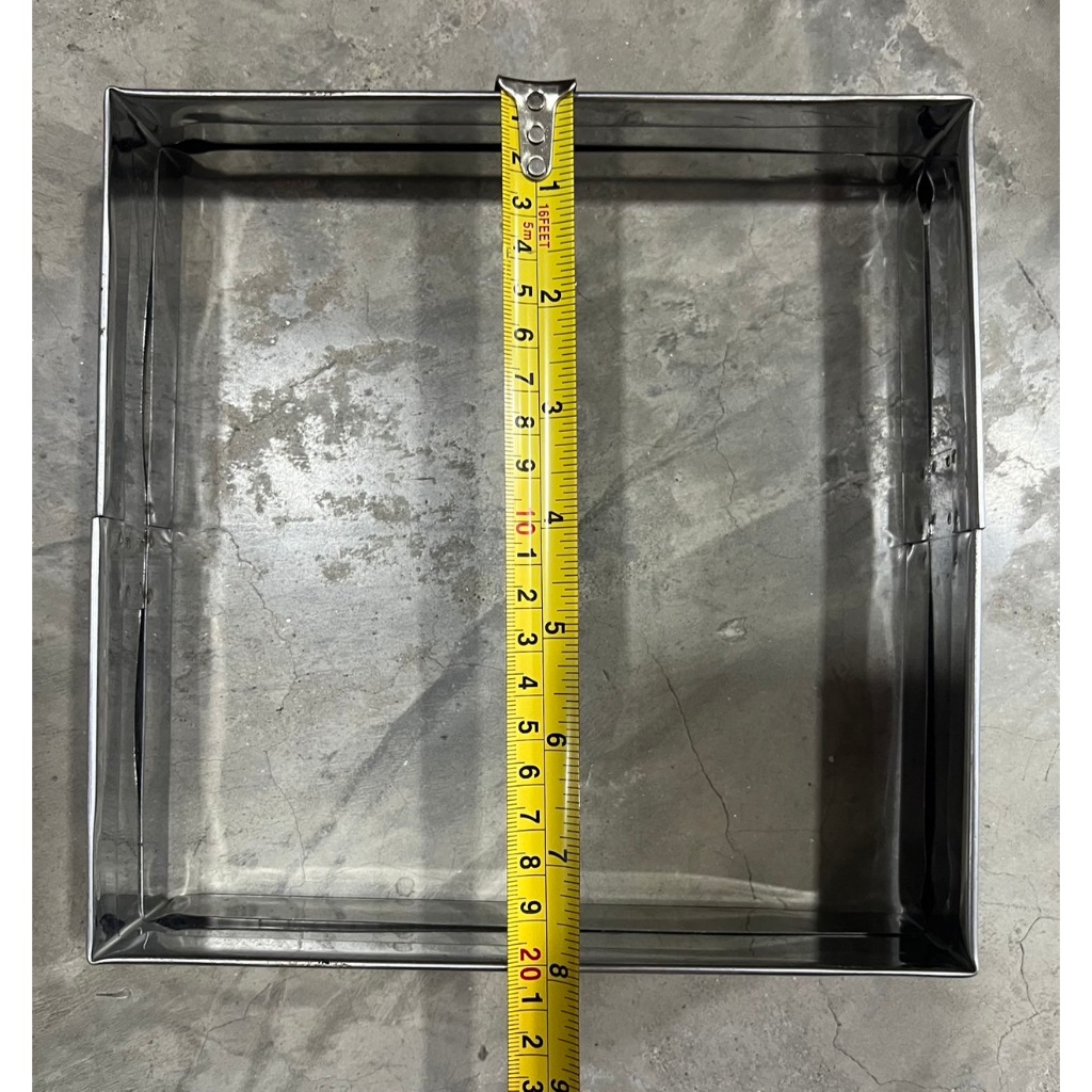 บังลม สแตนเลส เตาแก๊สกระป๋อง ขนาด 20 x 20 x 5 ซม. ใส่เตารุ่น LF-90SD, LF-90ID ช่วยประหยัดแก๊ส บังลมได้ดีค่ะ