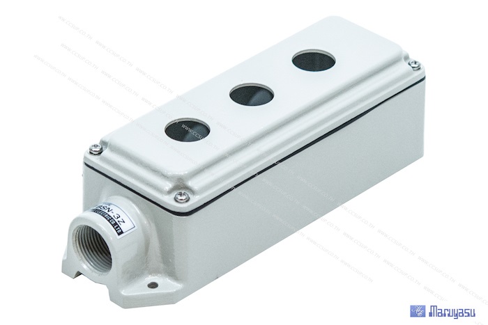 MARUYASU BSN-4Z กล่องอลูมิเนียมกันน้ำ 4 ช่อง φ25 mm.. IP44