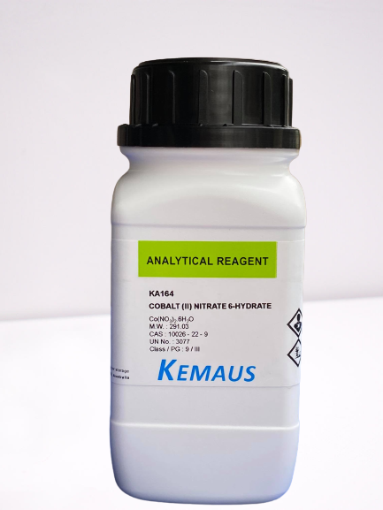 COBALT (II) NITRATE 6 hydrate AR KemAus 100 GM KA164