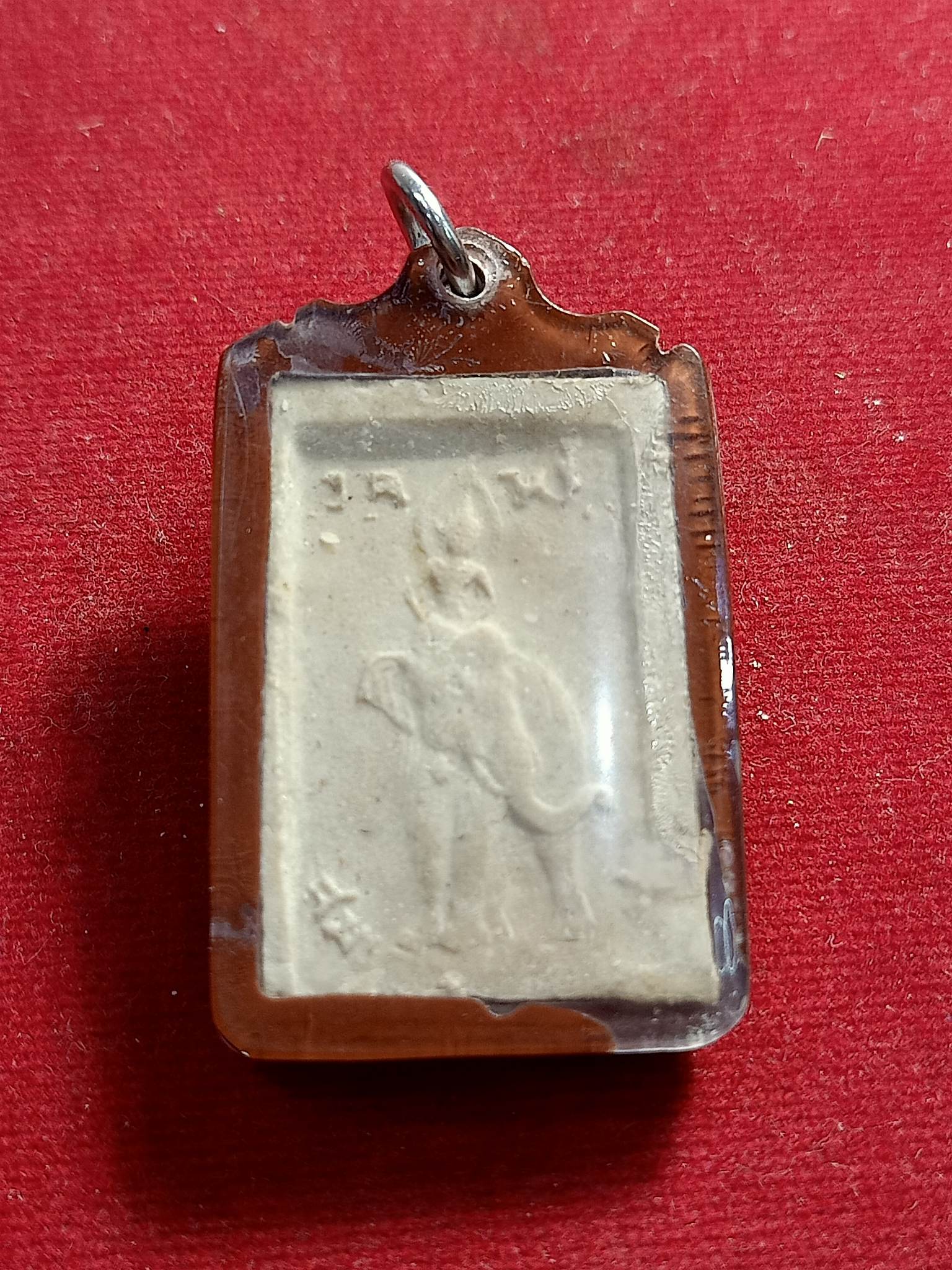 พระสมเด็จสุรินทร์ หลวงปู่ดุลย์ อตุโล วัดบูรพาราม จ.สุรินทร์ เนื้อผง รุ่นแรก ปี 13(SKU-01433)