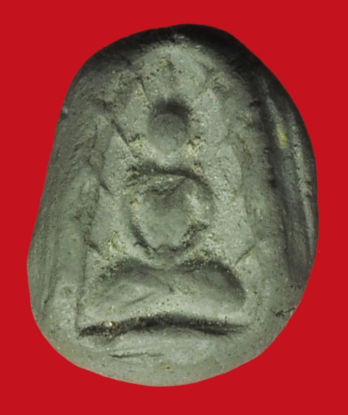 ขายแล้ว*38057 พระเม็ดบัว เจ้าคุณโพธิ์ วัดชัยพฤกษ์มาลา กรุงเทพ ปี 2442 เนื้อดิน 13