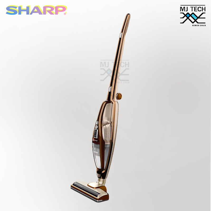 SHARP เครื่องดูดฝุ่น แบบด้ามจับไร้สาย 2 in 1 ขนาด 150 วัตต์ รุ่น EC-LH18-BR