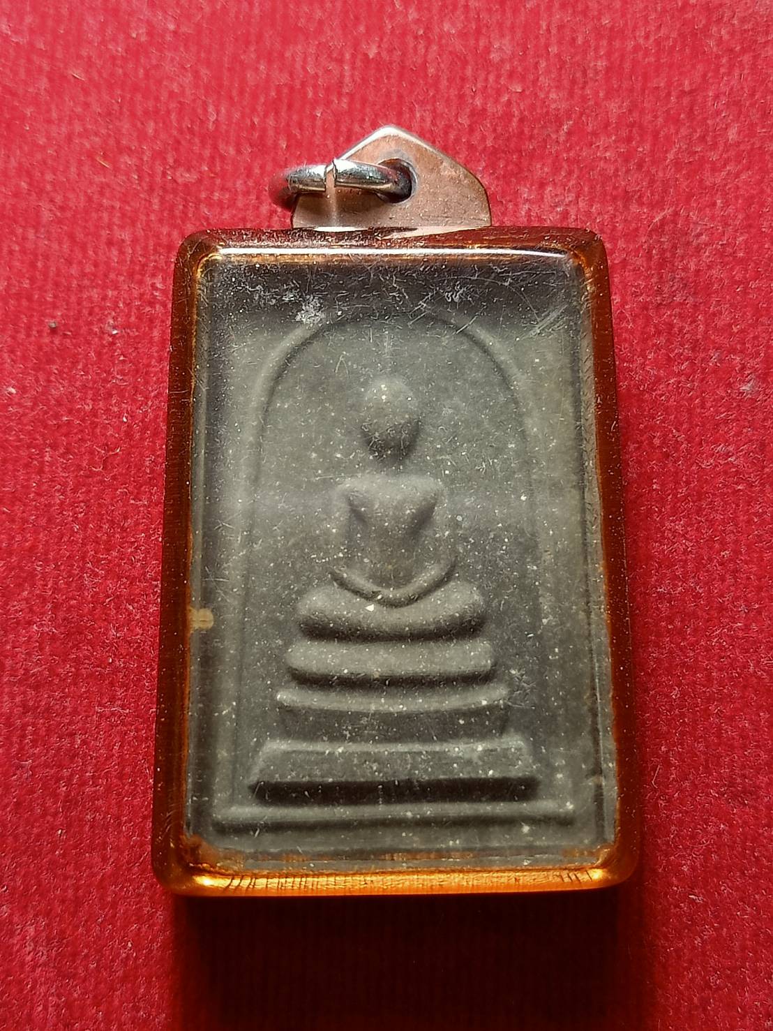 พระสมเด็จดิน 9 ประเทศ สำนักปู่สวรรค์ กรุงเทพ ปี 2516 (SKU-06352)