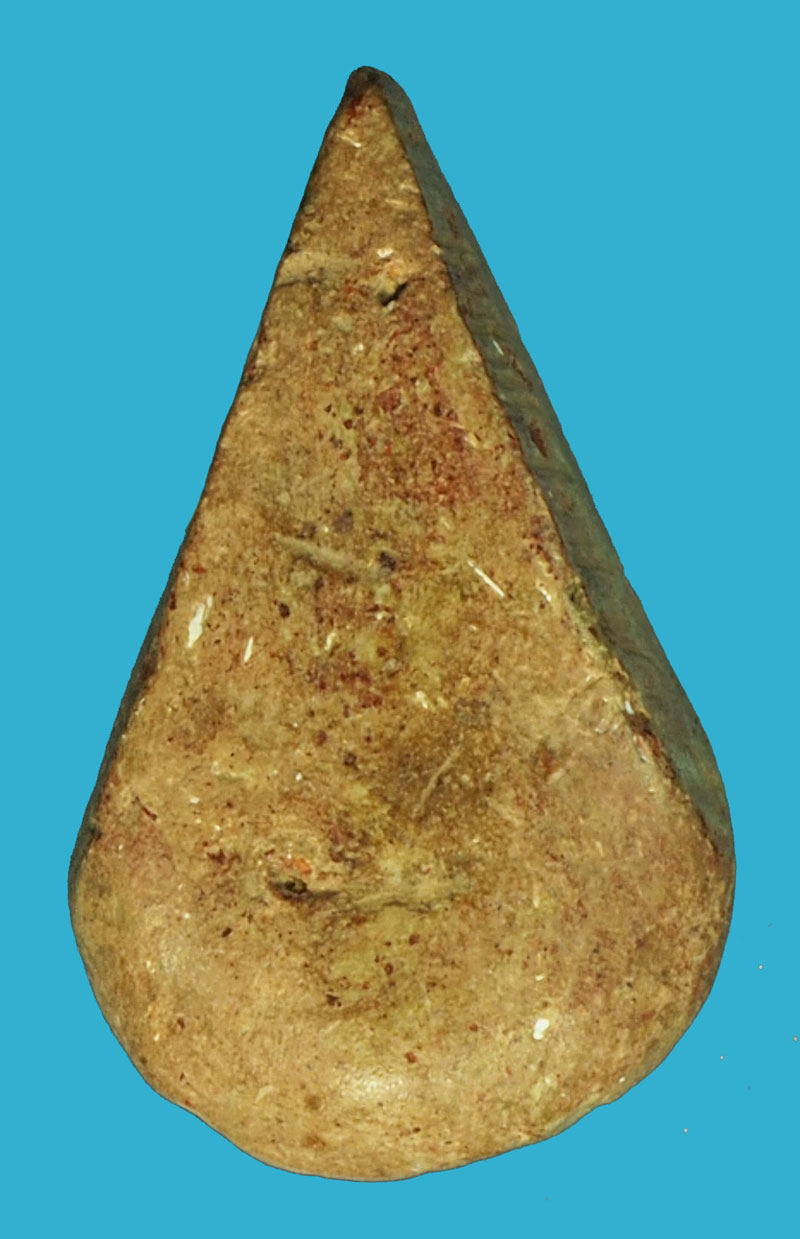 *37738 พระกลีบบัวหยดน้ำ เนื้อดินเก่าไม่ทราบที่และปีสร้าง เนื้อดิน 3