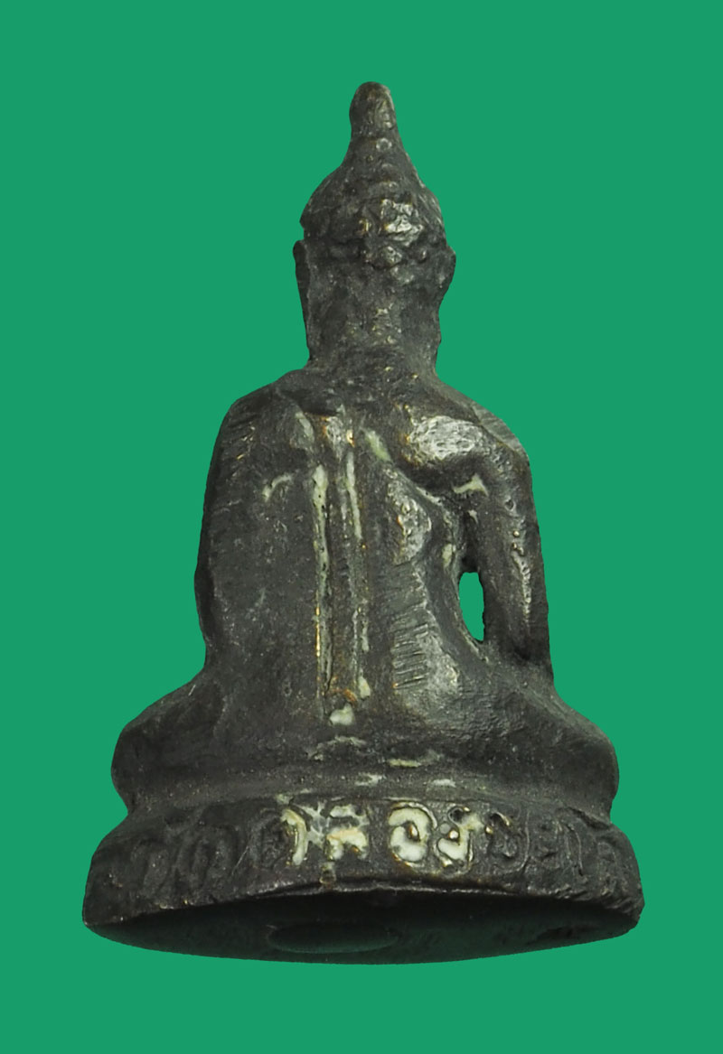 *33551พระกริ่ง วัดคลองชะโด สุพรรณบุรี เนื้อรมดำ 7