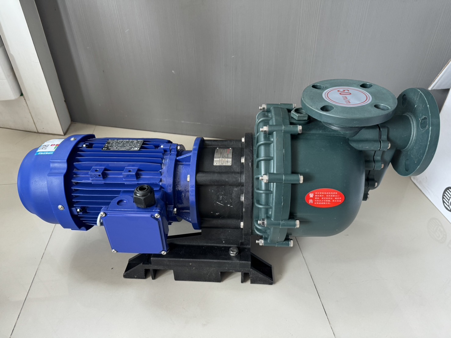 SELF PRIMING CHEMICAL PUMP Brand "SUPER"