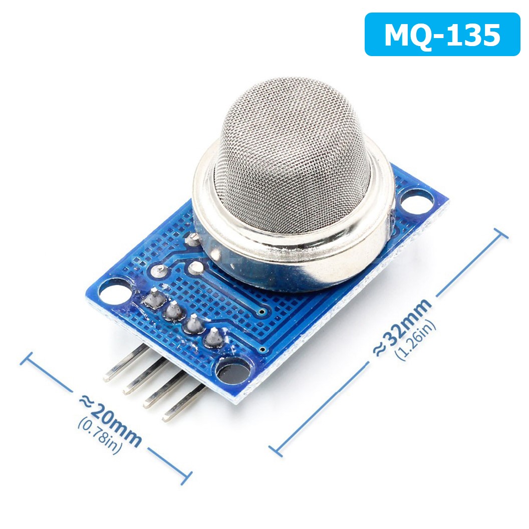 เซนเซอร์ตรวจจับก๊าซ เซนเซอร์แก๊ส ควัน Gas Sensor Hazardous Gas Detection MQ-2 MQ-3 MQ-4 MQ-5 MQ-6 MQ-7 MQ-8 MQ-9 MQ-135