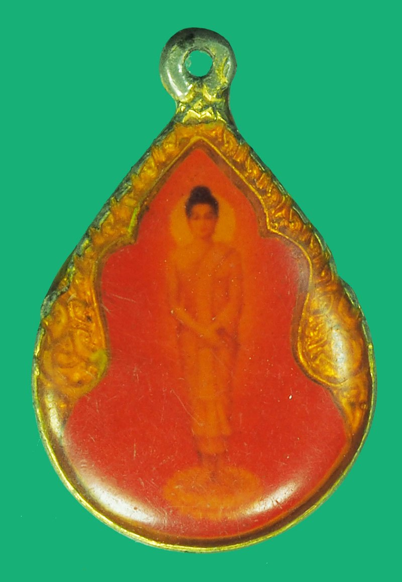 *39978 เหรียญเคลือบหลังพระประจำวัน หลวงปุู่ดุลย์ วัดบุรพาราม สุรินทร์ 86