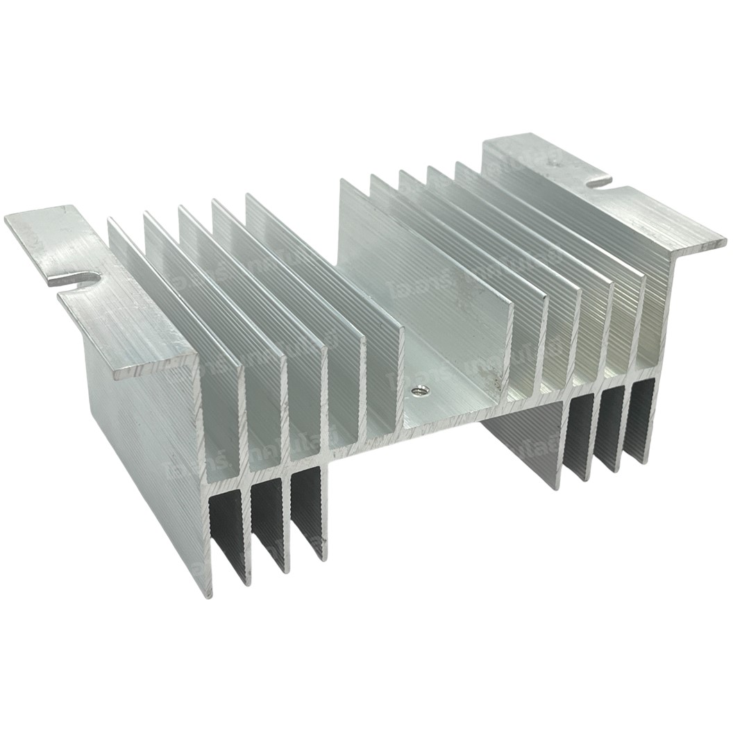 SSR-Heat Sink W-70 อลูมิเนียมฮีทซิงค์ แผ่นระบายความร้อนโซลิดสเตทรีเลย์ Aluminum Heat Sink Solid State Relay SSR Heatsink W70