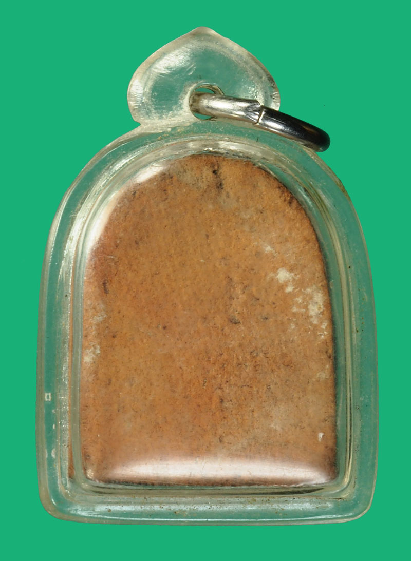 *35965 พระเนื้อดินเลี่ยมพลาสติกไม่ทราบที่และปีสร้าง 3