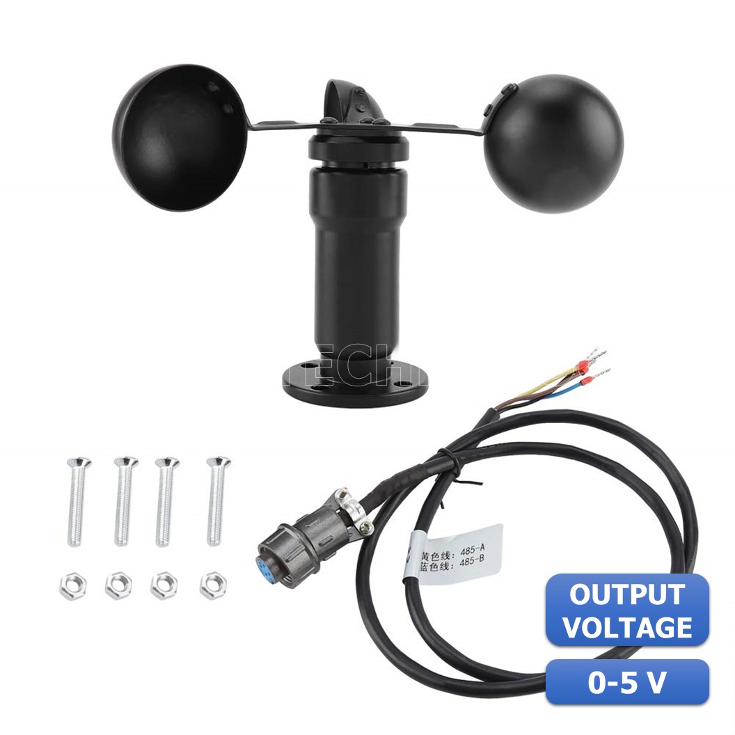 (1ชิ้น) NB136 เซนเซอร์วัดความเร็วลม แปลงเป็น แรงดัน 0-5V Wind Speed Sensor Voltage Output 0-5V