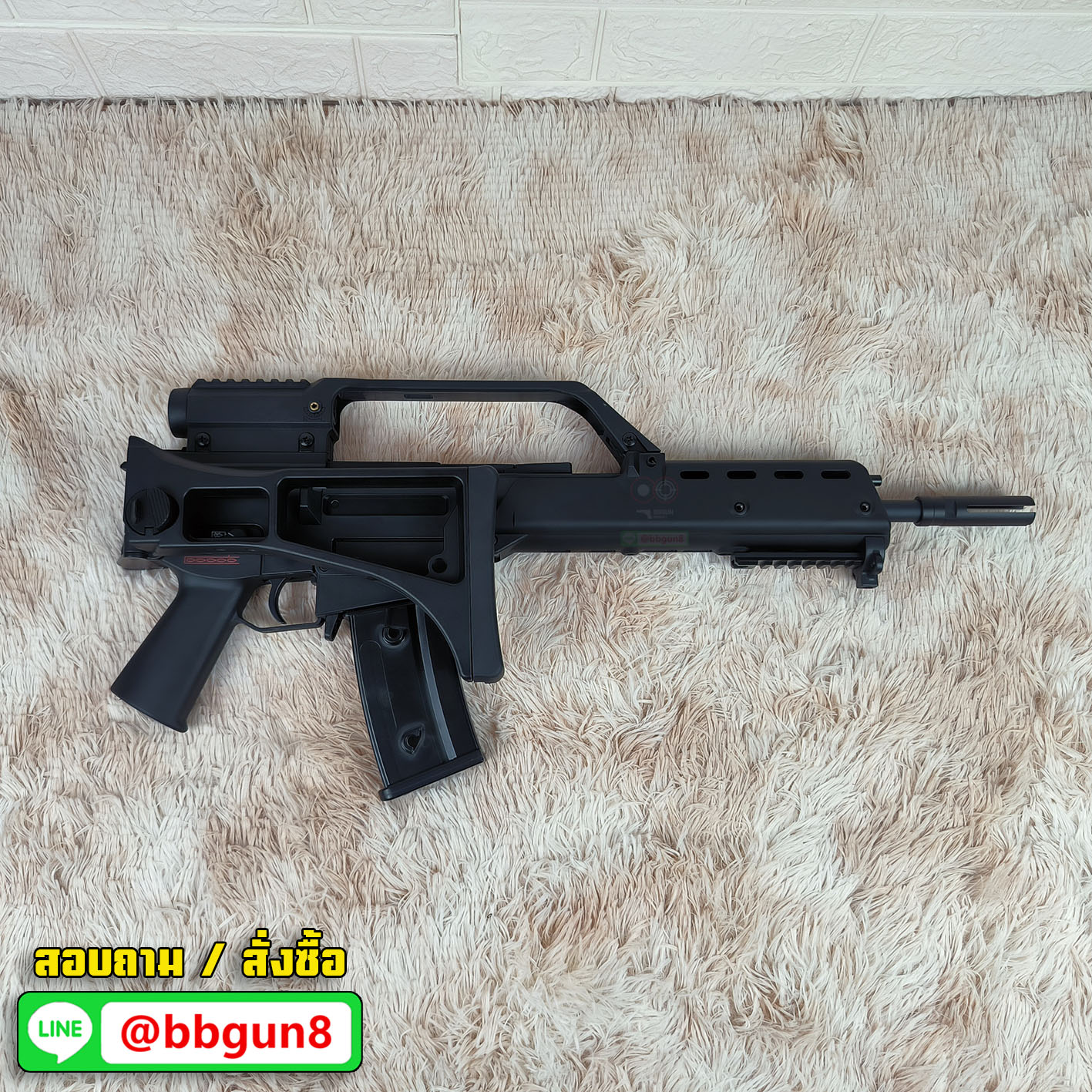 บีบีกันไฟฟ้า G36K Scope 3x - Golden Eagle 6683 (แถมแบตเตอรี่ เครื่องชาร์จ ลูกกระสุนพร้อมเล่น)