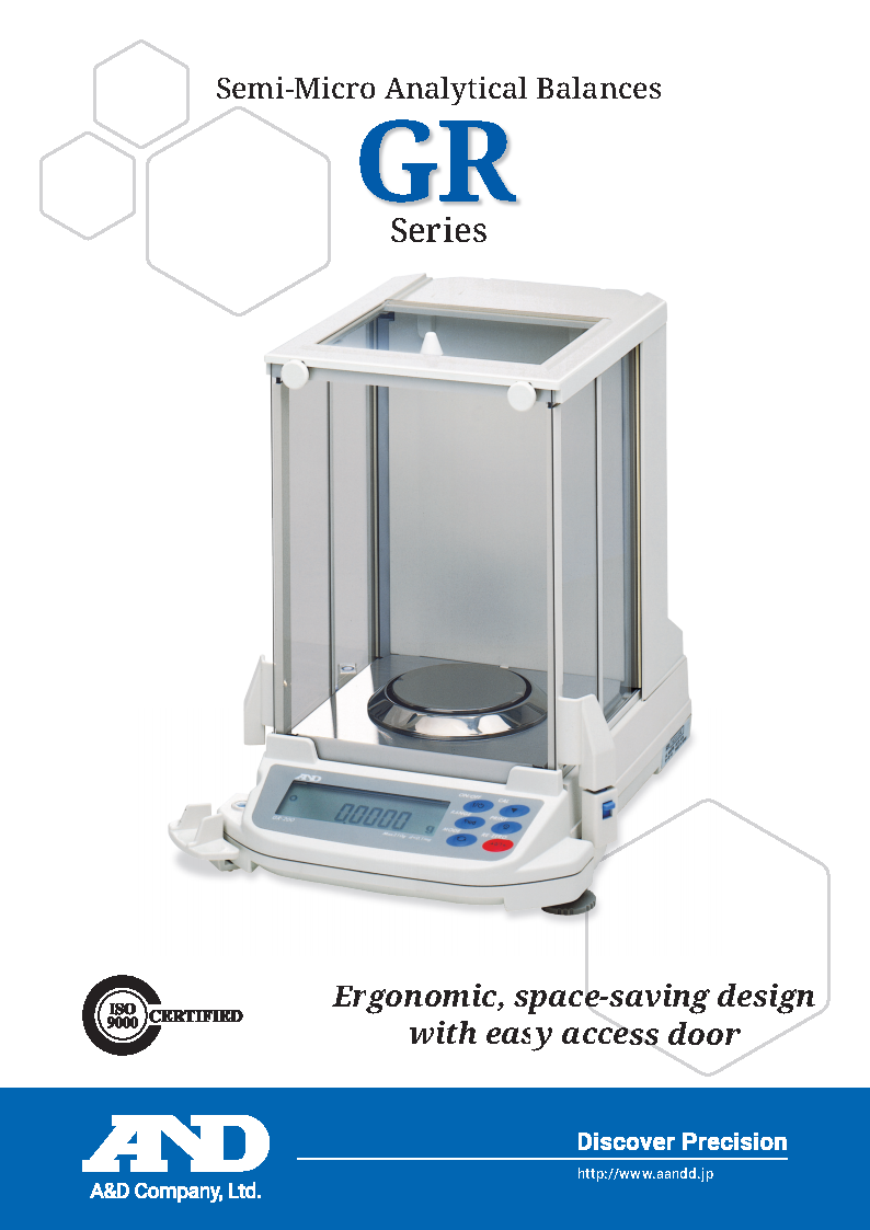 เครื่องชั่งดิจิตอล 4 ตำแหน่ง Analytical Balance รุ่น GR-200 ยี่ห้อ AND/Japan GR-200
