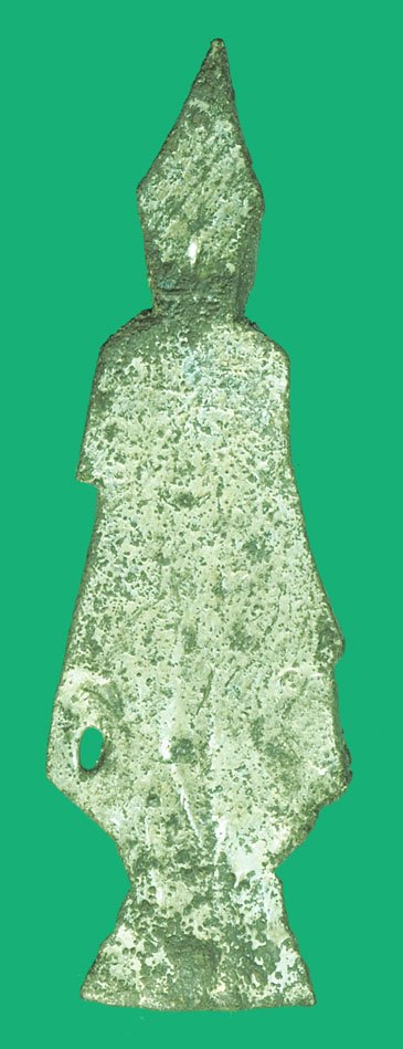 *39849 พระร่วงปางประทานพร กรุวัดสัมพันธวงศ์ กรุงเทพ เนื้อชิน 13