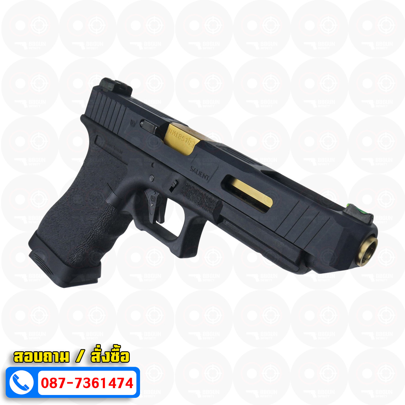 บีบีกันอัดแก๊ส AW Custom SAI Tier One G34 BB GUN