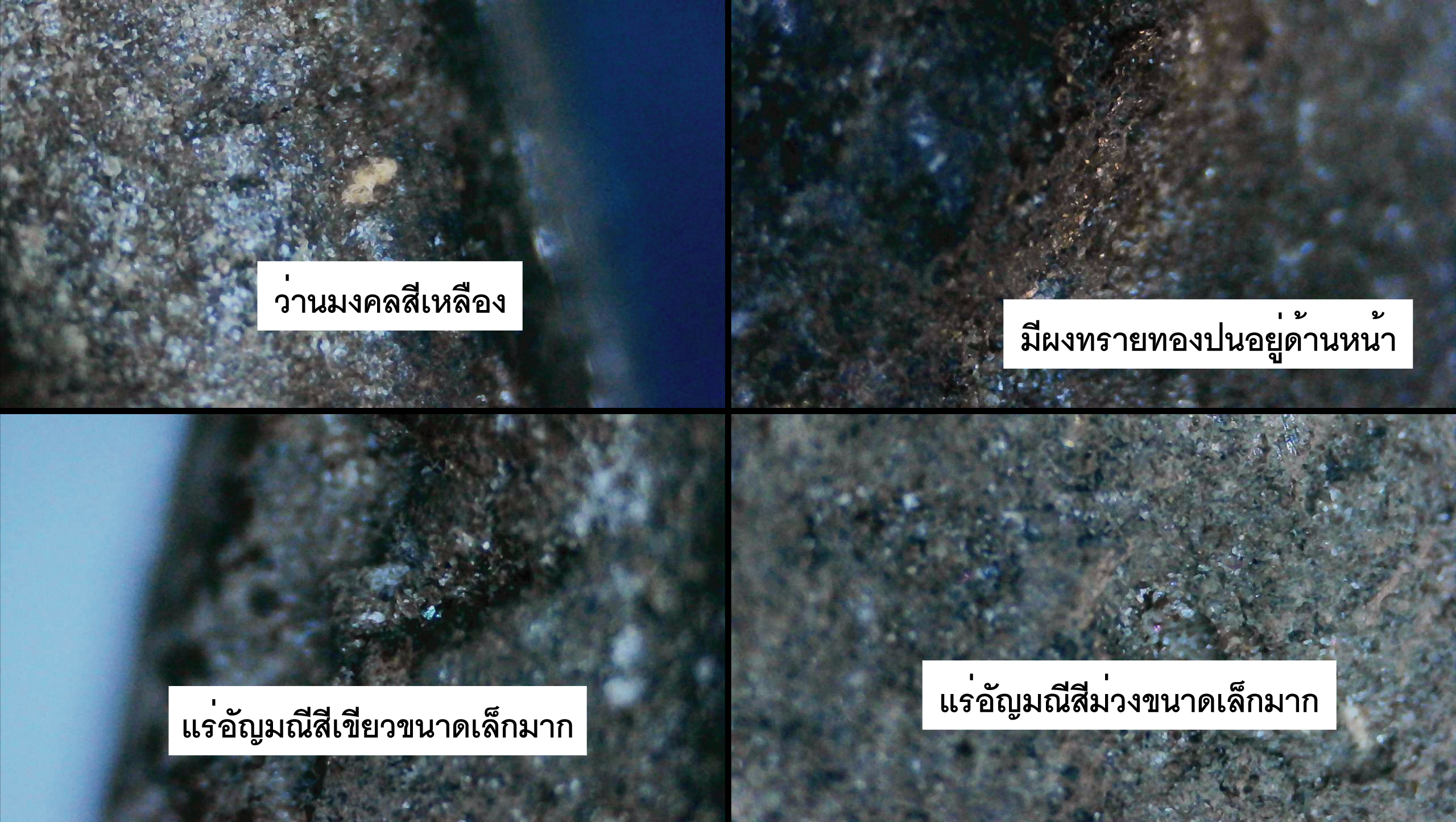 หลวงปู่ทวด พิมพ์ใหญ่ วัดหมื่นระงับรังสรรค์ ปี 2506 หลังแร่