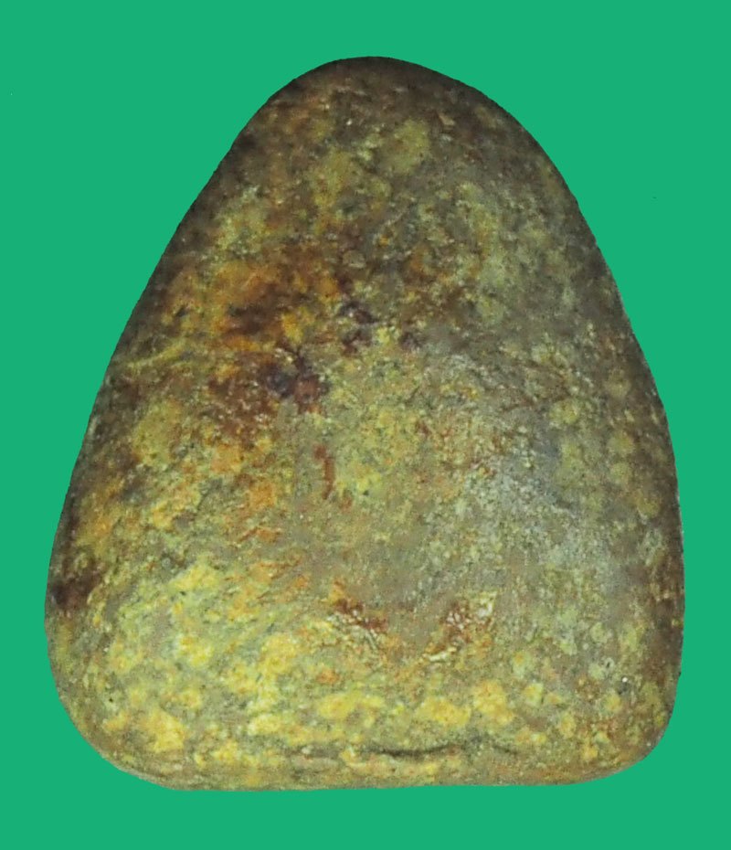 *39591 พระปิดตาเนื้อผงน้ำมัน ไม่ทราบที่และปีสร้าง 6