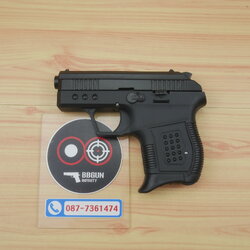 Sur 2004 BLANKGUN Rambo'3 Black สีดำ แบลงค์กัน เซอ2004 (แถมกล่องใส่ปืน)