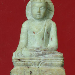 29777 พระหินแกะพุทธคยา ประเทศอินเดีย (เนื้อหินเก่าเริ่มแห้งตามภาพ) ขนาดความสูงประมาณ 2.8 เซนติเมตร 13