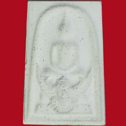 *30437 พระสมเด็จโรยผงตะไปทอง พิมพ์นิยม ทรงครุฑ วัดสีกัน กล่องเดิม 9