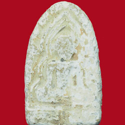 *30747 พระผงรูปเหมือนหลวงปู่จันทร์ วัดนางหนู ปี 249Xลพบุรี 9