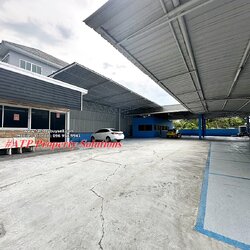 ให้เช่าสำนักงาน มีลานจอดรถขนาดใหญ่ พร้อม ห้องประชุม และโกดัง2ชั้น @ถนนโยธินพัฒนา - โพธิ์แก้ว