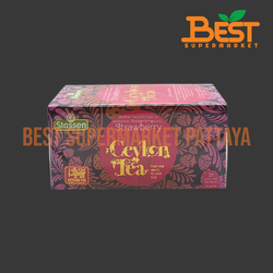 สตาร์เซน ชาดำกลิ่นสตรอเบอร์รี่ 1.5 กรัม x 25 ซอง. Stassen Brand. Strawberry Ceylon Tea. 1.5 g. x 25 Enveloped Tea Bags.