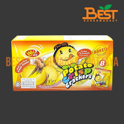วินทู แครกเกอร์มันฝรั่งอบกรอบ รสสวีทคอร์น 160 กรัม.Win2 Baked Potato Crisp Sweet Corn Flavour 160 g.