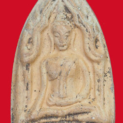 ขายแล้ว*35619 พระขุนแผนหลังพานพระศรี หลวงพ่อเปา วัดสวนสำราญ สระบุรี เนื้อดิน 81