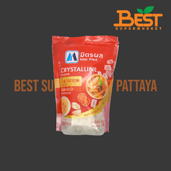 มิตรผล น้ำตาลกรวด ผลึกใส 500 กรัม. Mitr Phol. Crystalline Sugar. 500 g.