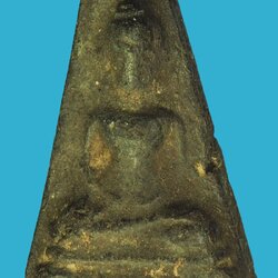 ขายแล้ว*40360 พระอู่ทองออกศึก รุ่นจงอางศึก วัดพระศรีรัตนมหาธาตุ สุพรรณบุรี ปี 2510 เนื้อดำ 84