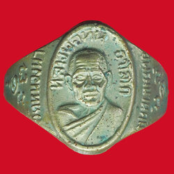 *33126 แหวนหลวงปู่หิน วัดหนองนา พัฒนานิคม จังหวัดลพบุรี ชุบนิเกิล 69