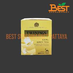 ทไวนิงส์ เอิร์ลเกรย์ 10 ซอง x 2 กรัม.TWININGS. Of London. Earl Grey Tea. 2 g. x 10 Sachets.