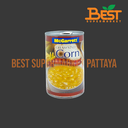แม็กกาแรต ครีม สไตล์ คอร์น (ซุปข้าวโพด) 425 กรัม.McGarrett Cream Style Corn 425g.