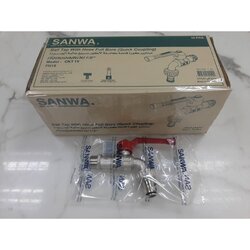 ก๊อกบอล SANWA ขนาด1/2" สนาม CKT15 (กล่องละ : 10)(ราคารวมแวท) ก๊อกอ่าง ห้องน้ำ อ่างล้างมือ ก๊อกน้ำซิงค์ {2600143903}