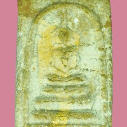 *39619 พระสมเด็จคะแนนแพพัน ลงทอง เนื้อผงน้ำมัน หายาก 82