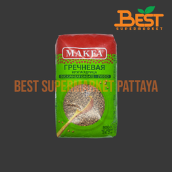 แมกฟา เมล็ดบัควีทปอกเปลือก 800 กรัม. MAKFA. Buckwheat Groats. 800 g.