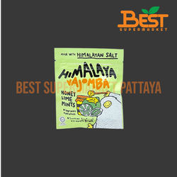 บิ๊กฟุต หิมาลายา วาจอมบา ฮันนี่ไลม์ มินท์ (ลูกอมรสน้ำผึ้งมะนาว กลิ่นมินท์) 15 กรัม.Big Foot Himalaya Vajomba Honey Lime Mints 15 g.