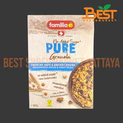 แฟมิเลีย ธัญพืชอบกรอบ 485 กรัม.Familia Pure Granola 485 g.