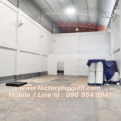 เช่าโรงงาน โกดังพร้อมสำนักงาน ซอยเชิดมหาชัย ถนนเอกชัย ตำบลบางน้ำจืด สมุทรสาคร อาคารรีโนเวทใหม่ พร้อมเข้าทำงาน