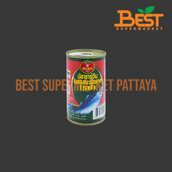 โรซ่า ปลาซาร์ดีนในซอสมะเขือเทศ 155 กรัม.Roza Sardine in Tomato Sauce 155g.