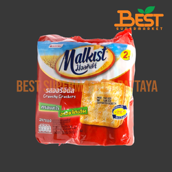 มอลคิสท์ รสออริจินอล 14กรัม x 24ซอง.Malkist Crunchy Crackers 14g. x 24packs.